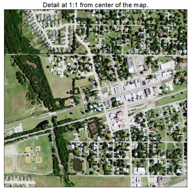 Royse City, Texas aerial imagery detail