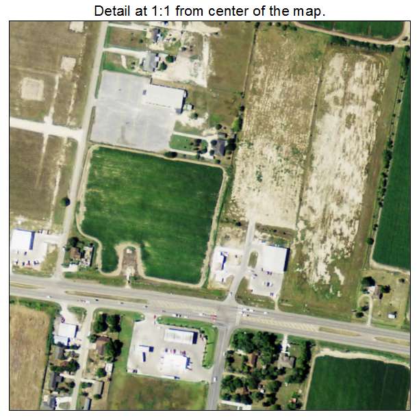 San Carlos, Texas aerial imagery detail