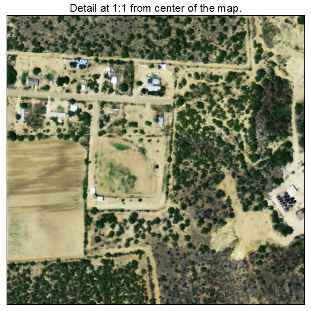 San Ignacio, Texas aerial imagery detail