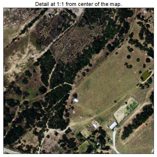 Sandia, Texas aerial imagery detail
