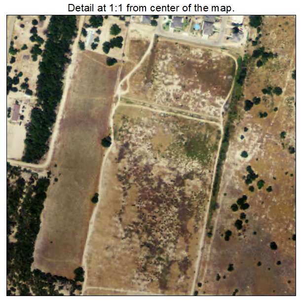 Santa Cruz, Texas aerial imagery detail
