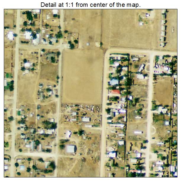 Seth Ward, Texas aerial imagery detail