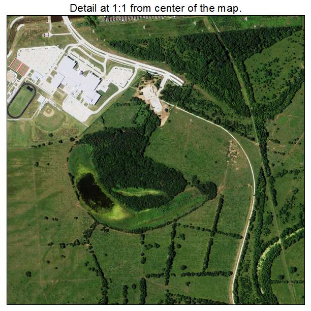 Sienna Plantation, Texas aerial imagery detail