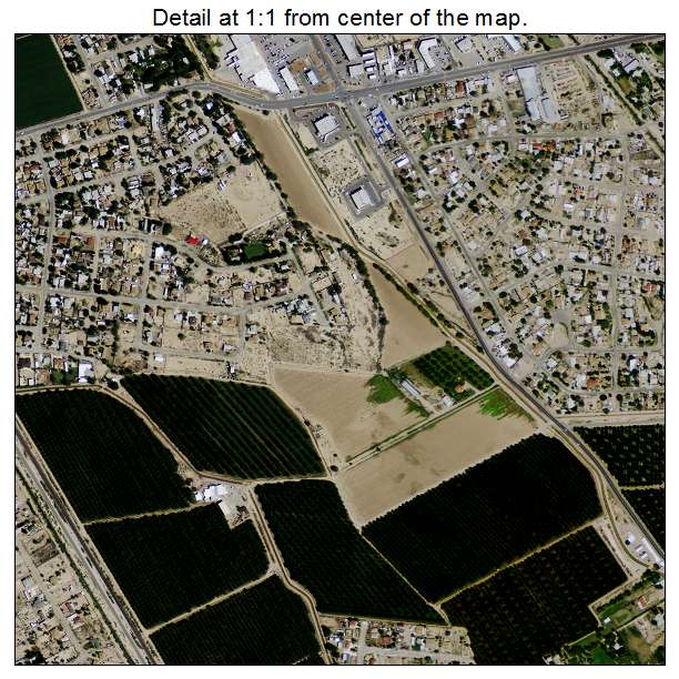 Socorro, Texas aerial imagery detail
