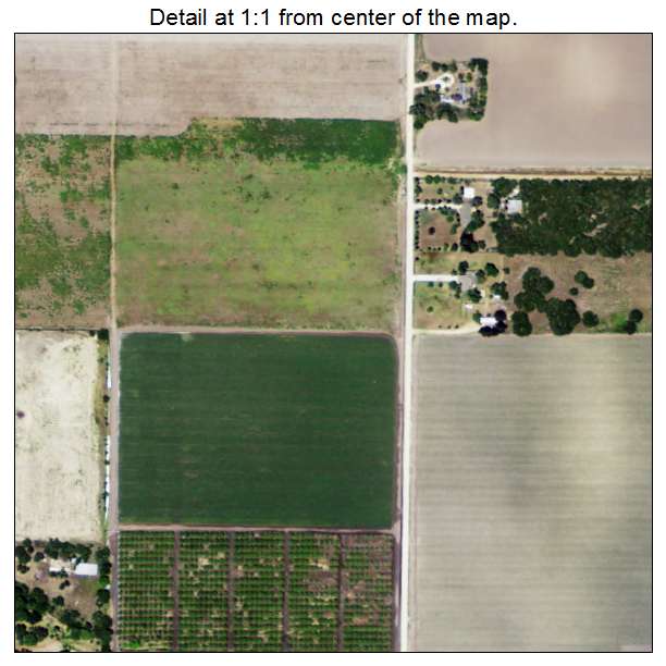 Solis, Texas aerial imagery detail