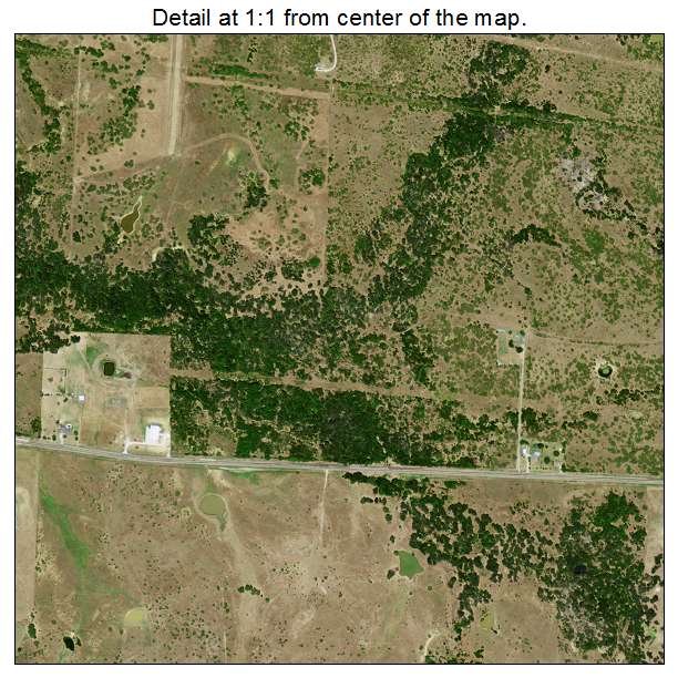 Southmayd, Texas aerial imagery detail