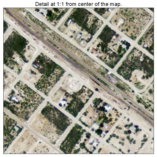 Spofford, Texas aerial imagery detail