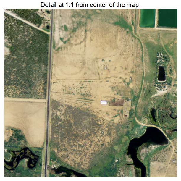 Spur, Texas aerial imagery detail