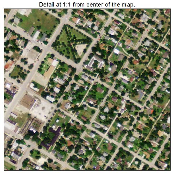 Taft, Texas aerial imagery detail