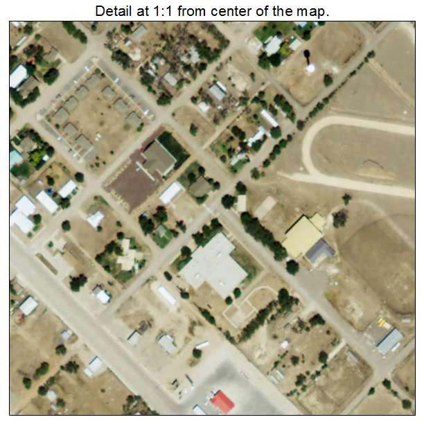 Texline, Texas aerial imagery detail