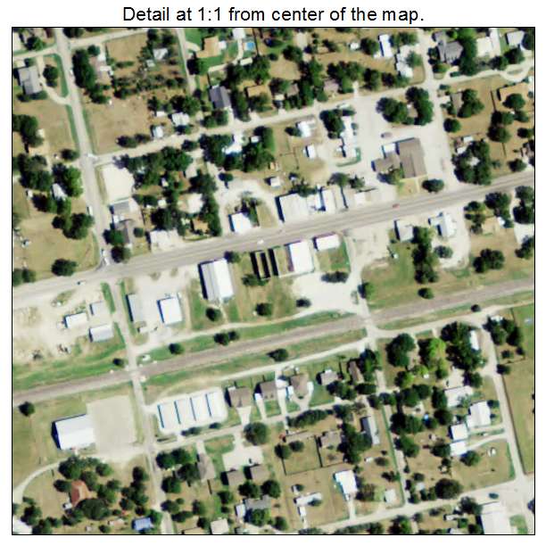 Tolar, Texas aerial imagery detail
