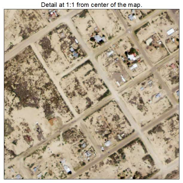 Toyah, Texas aerial imagery detail