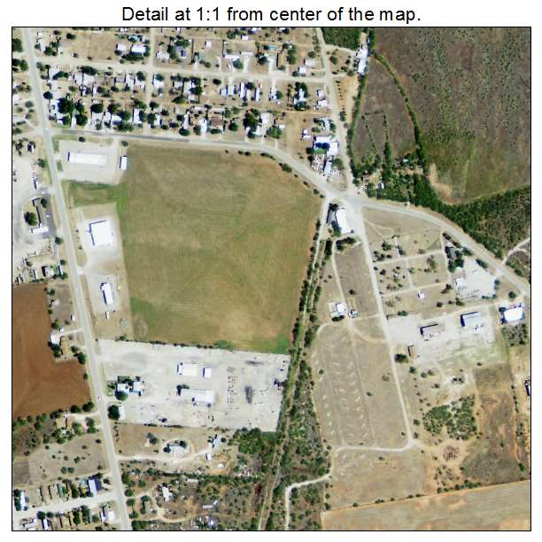 Tye, Texas aerial imagery detail