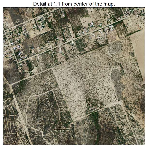 Uvalde Estates, Texas aerial imagery detail