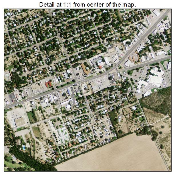 Uvalde, Texas aerial imagery detail