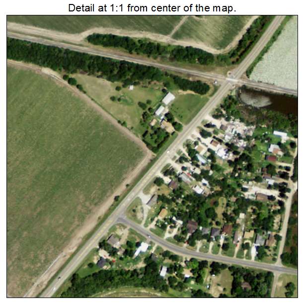 Villa del Sol, Texas aerial imagery detail