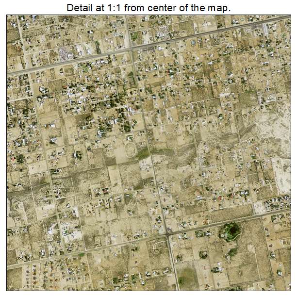 West Odessa, Texas aerial imagery detail