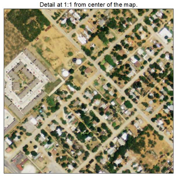 West Pearsall, Texas aerial imagery detail
