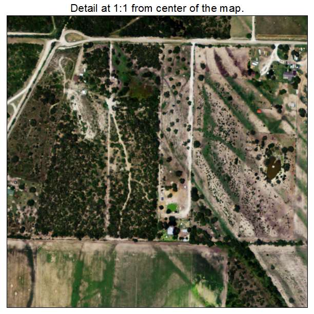 Westdale, Texas aerial imagery detail