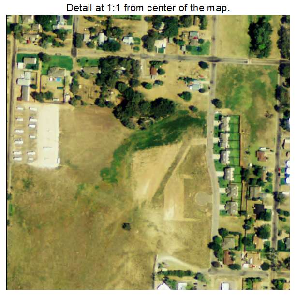 Wheeler, Texas aerial imagery detail