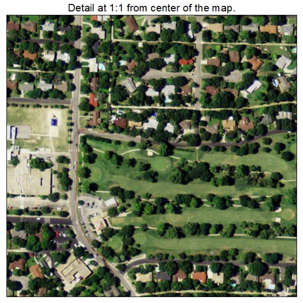 Windcrest, Texas aerial imagery detail