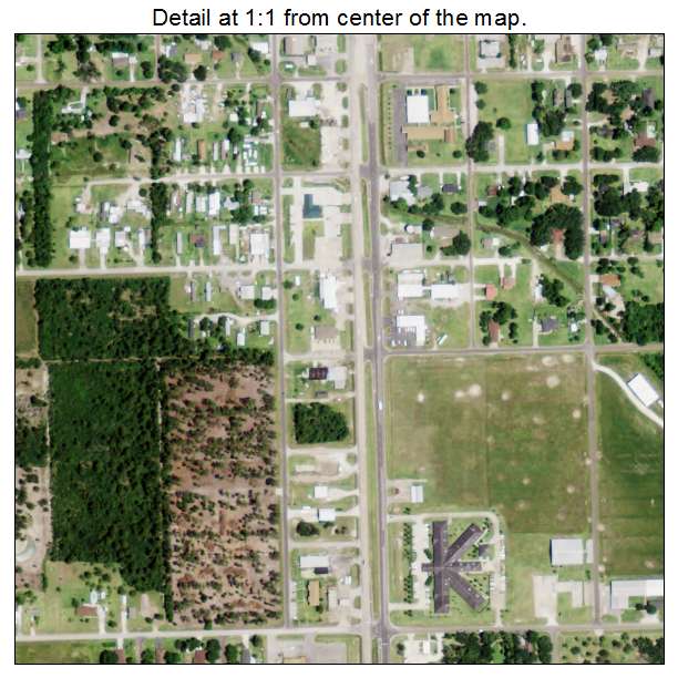 Winnie, Texas aerial imagery detail
