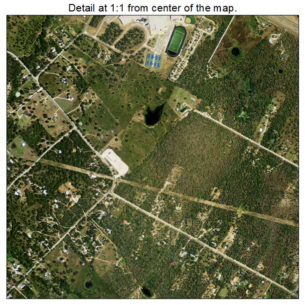 Wyldwood, Texas aerial imagery detail