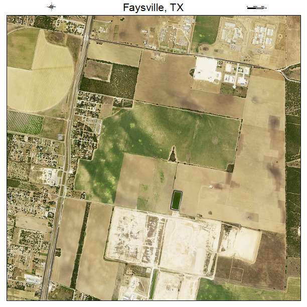 Faysville, TX air photo map