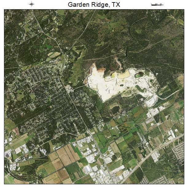 Garden Ridge, TX air photo map