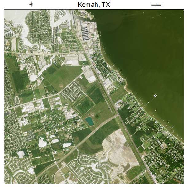Kemah, TX air photo map