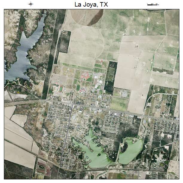 La Joya, TX air photo map