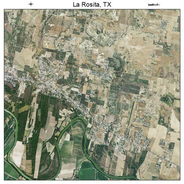 La Rosita, TX air photo map