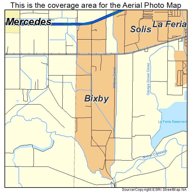 Bixby, TX location map 