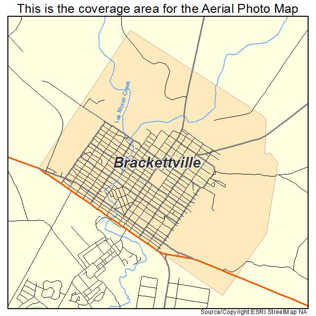 Brackettville, TX location map 