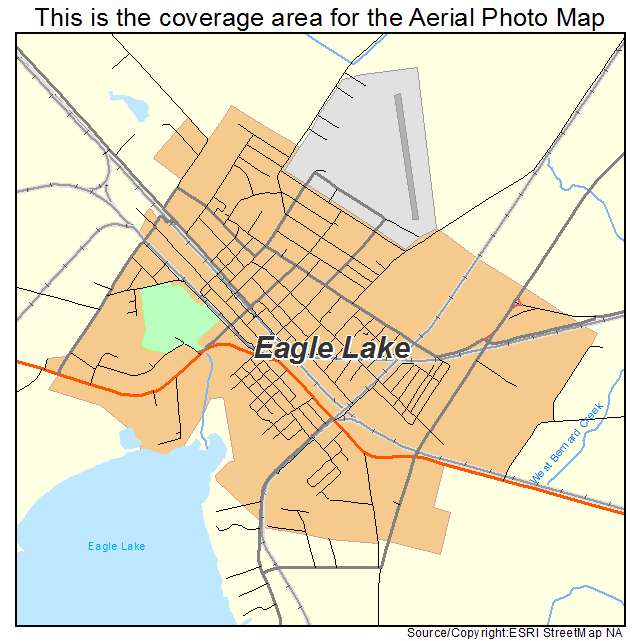 Eagle Lake, TX location map 