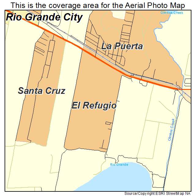 El Refugio, TX location map 