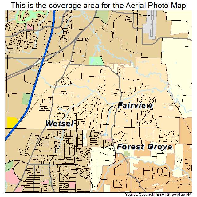 Fairview, TX location map 