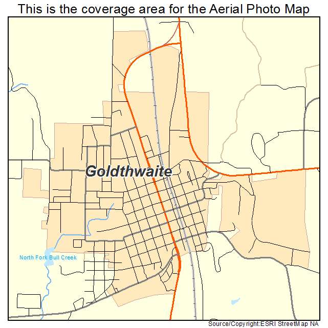 Goldthwaite, TX location map 