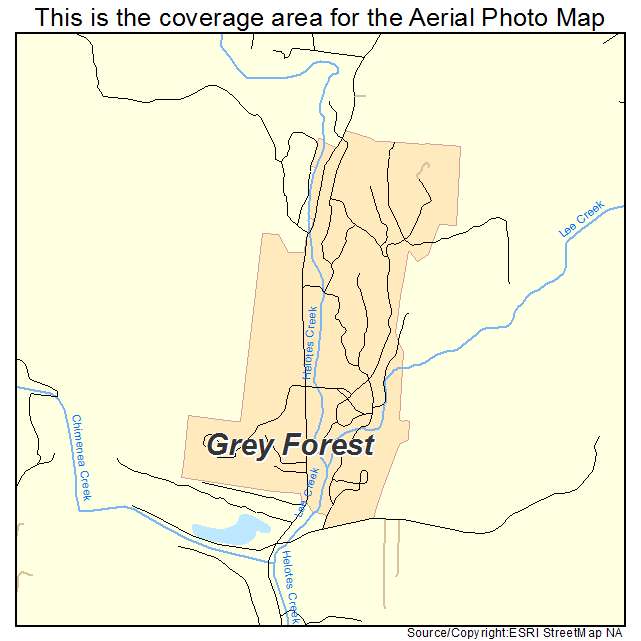 Grey Forest, TX location map 