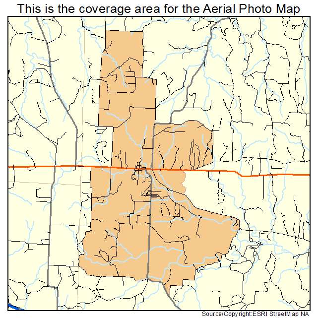 Harper, TX location map 