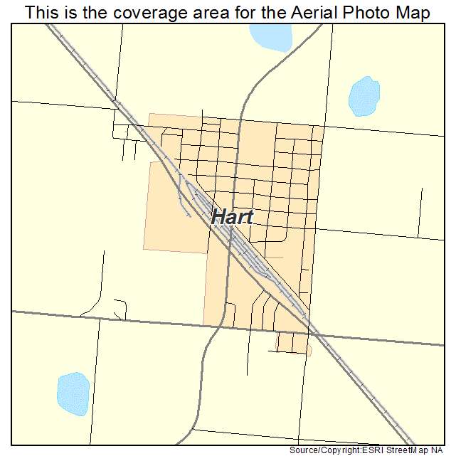 Hart, TX location map 