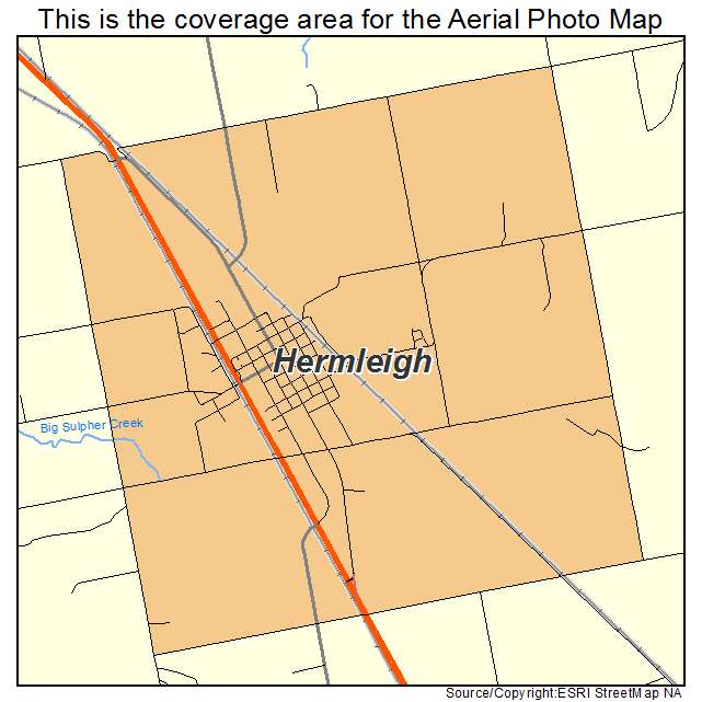 Hermleigh, TX location map 