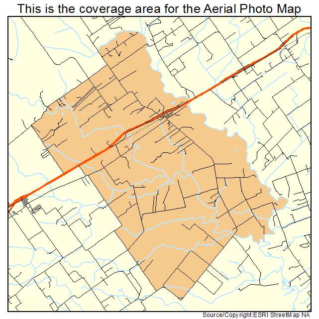 Inez, TX location map 