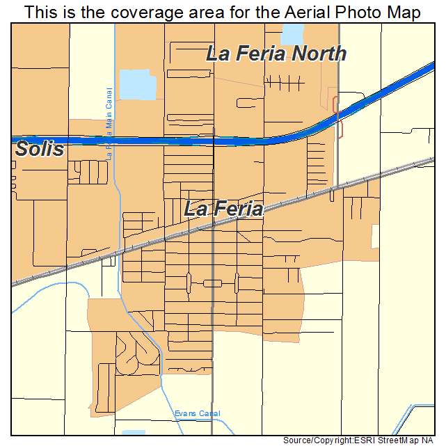 La Feria, TX location map 