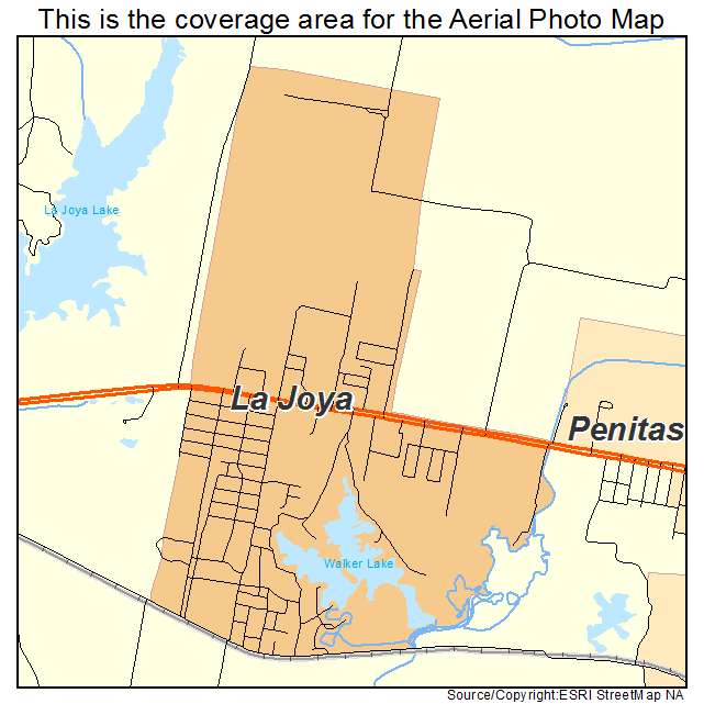 La Joya, TX location map 