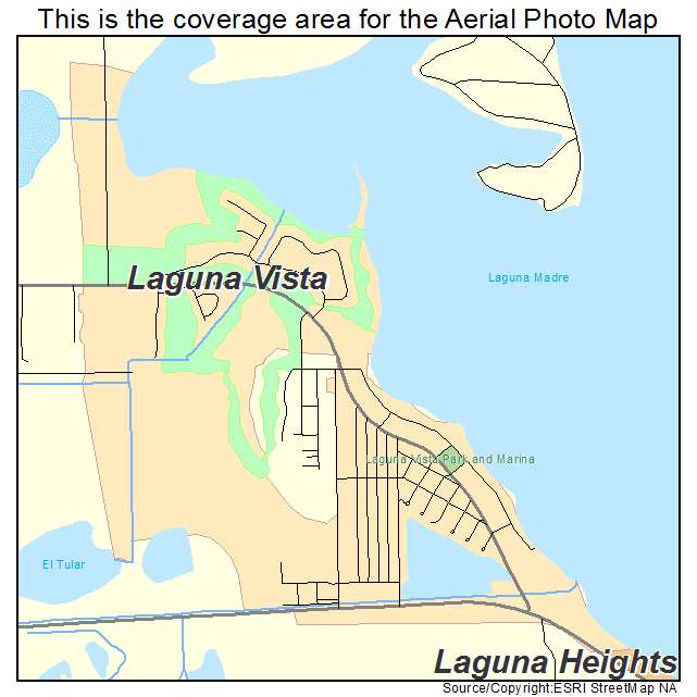 Laguna Vista, TX location map 