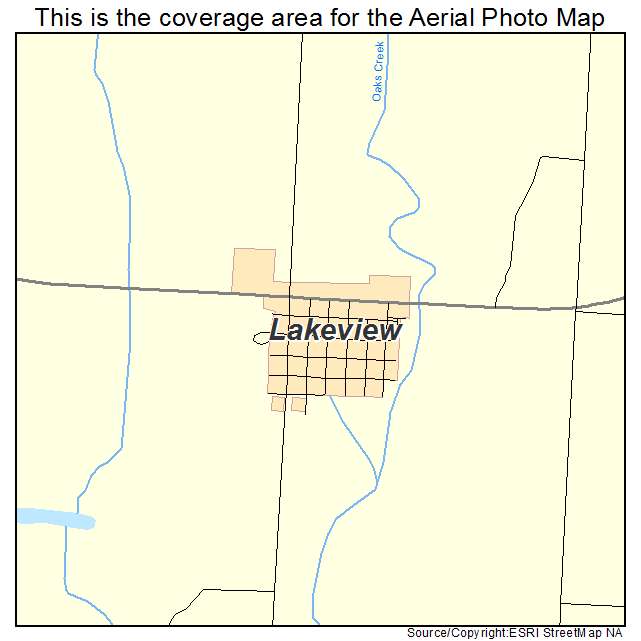 Lakeview, TX location map 