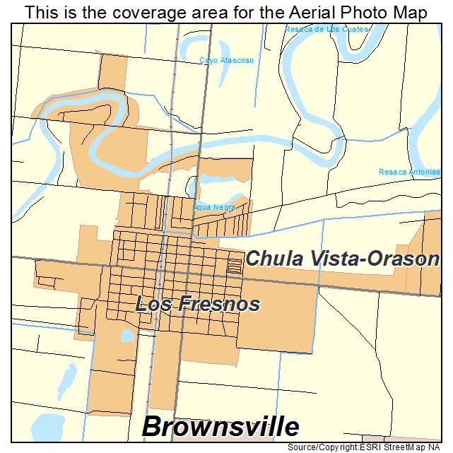 Los Fresnos, TX location map 