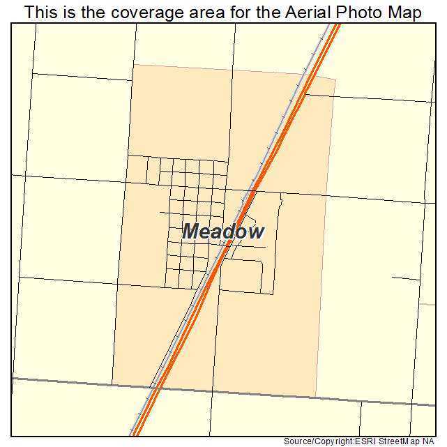 Meadow, TX location map 