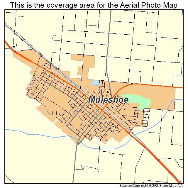 Muleshoe, TX location map 